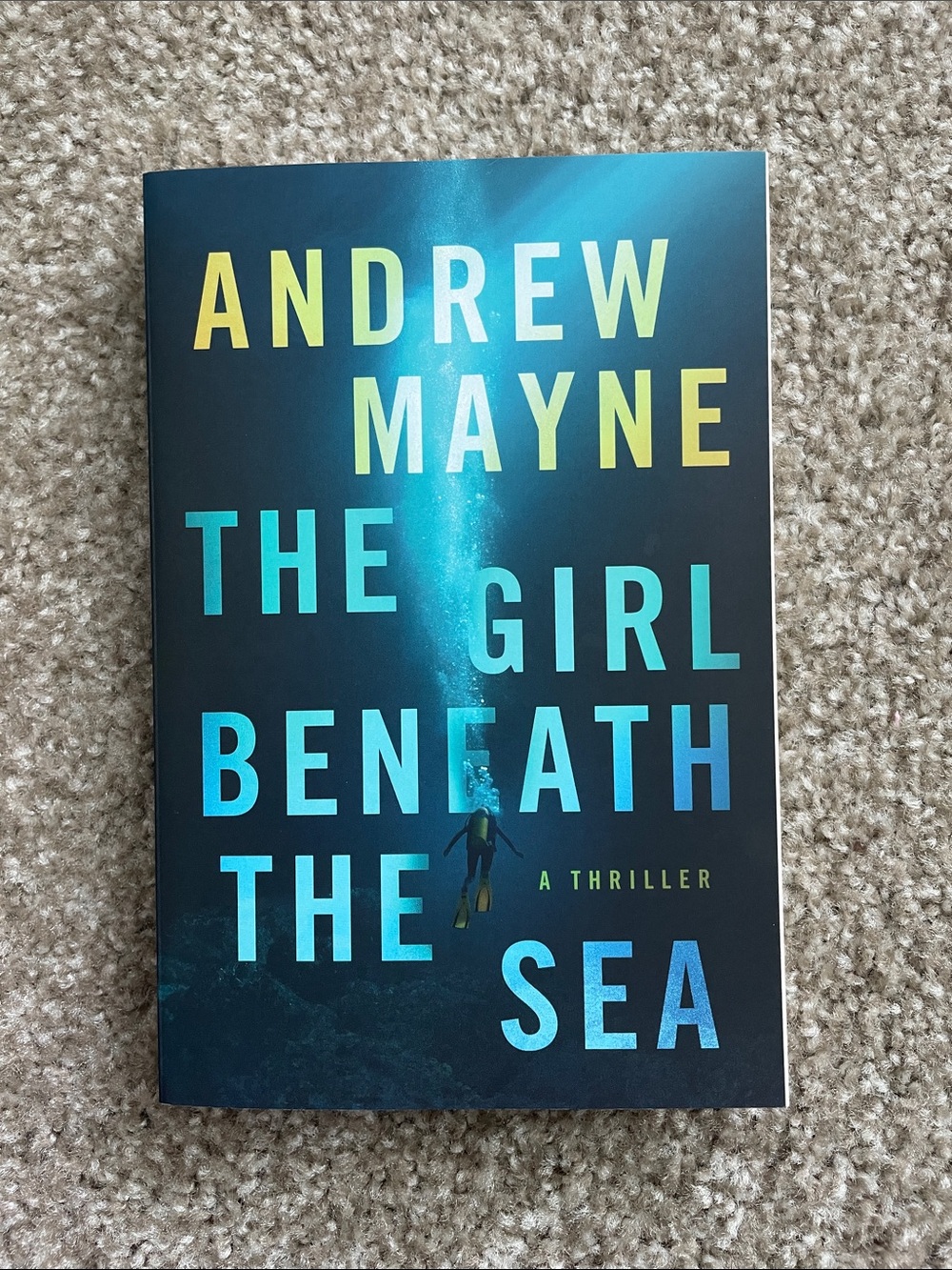 The Girl Beneath the Sea • Andrew Mayne Paperback Book
